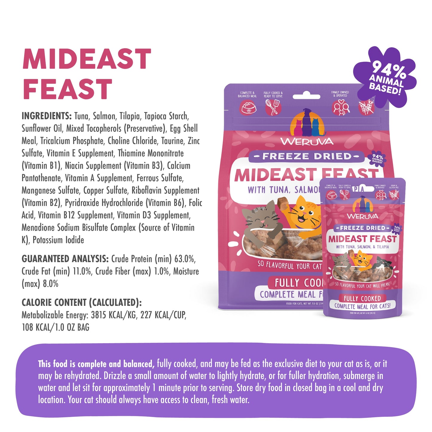 Mideast Feast Freeze Dried