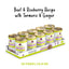 Awesome Bouncy Beef & Riceberry Recipe with Turmeric & Ginger