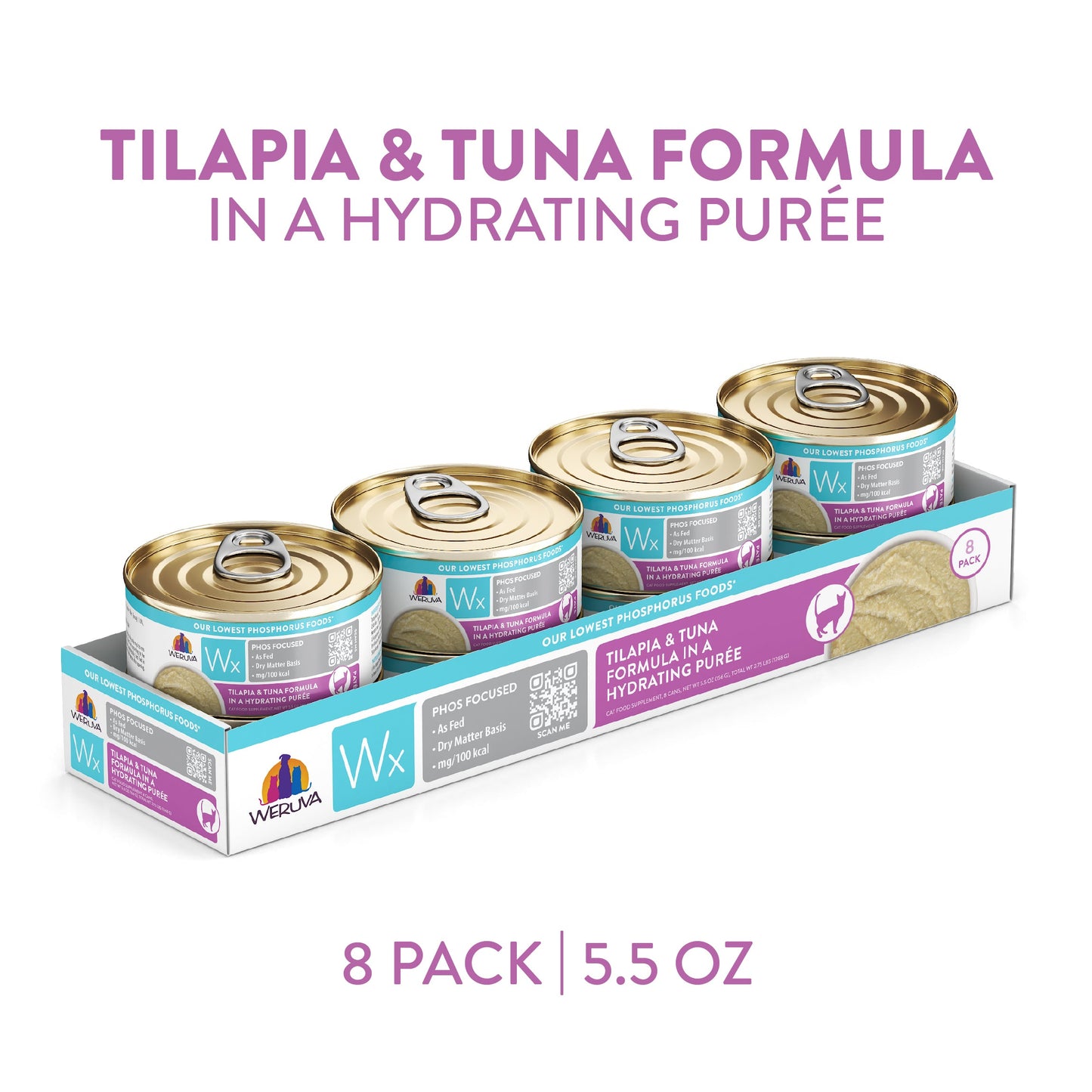 Tilapia & Tuna Formula in a Hydrating Purée