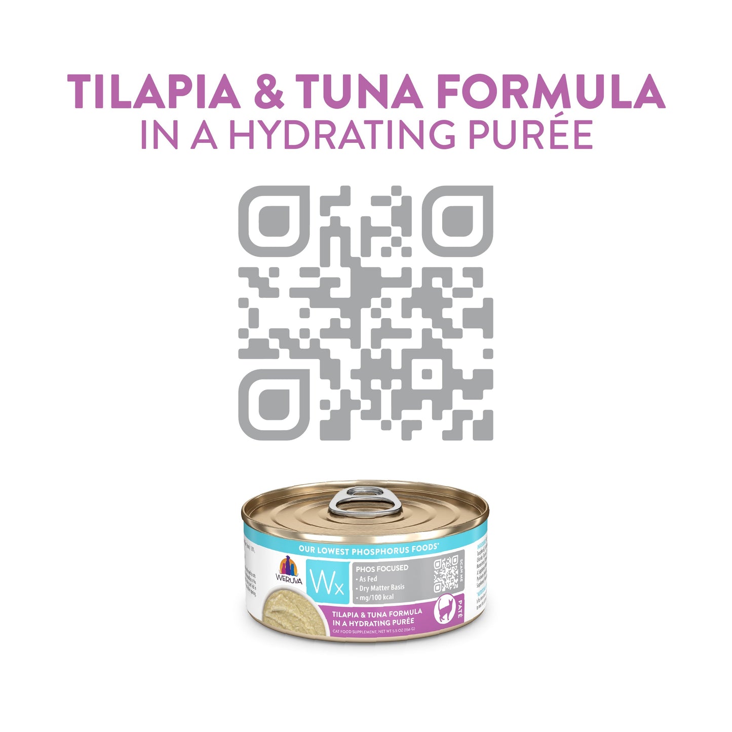 Tilapia & Tuna Formula in a Hydrating Purée