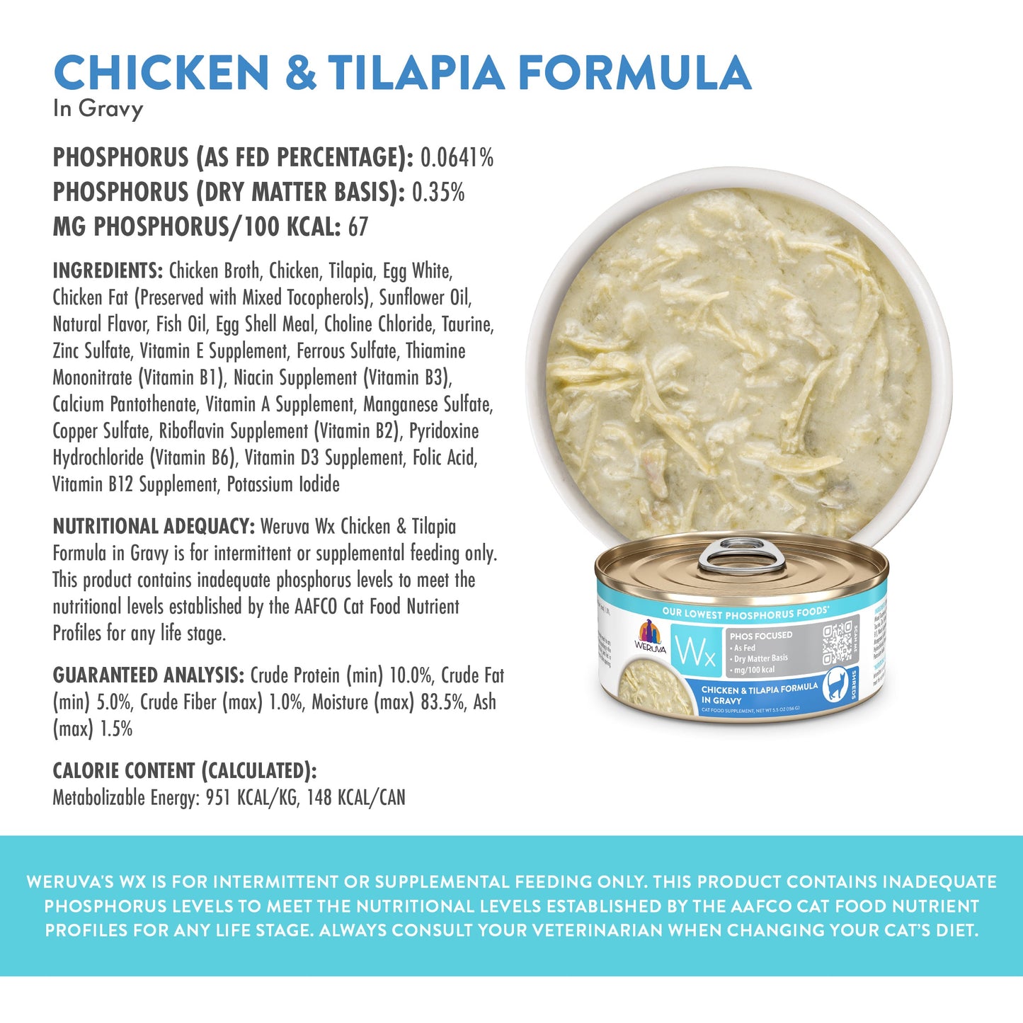 Chicken & Tilapia Formula in Gravy
