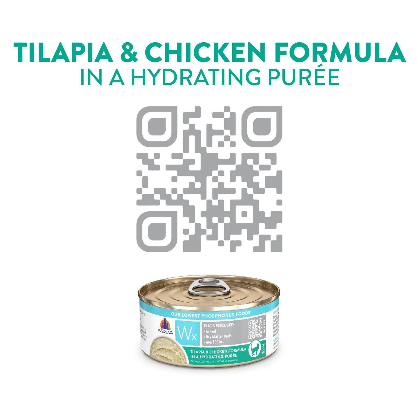 Tilapia & Chicken Formula in a Hydrating Purée