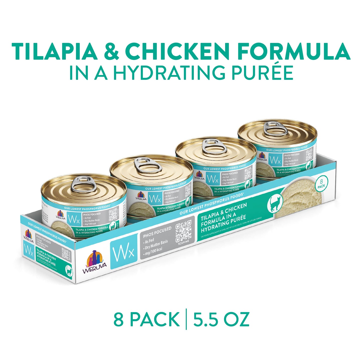 Tilapia & Chicken Formula in a Hydrating Purée