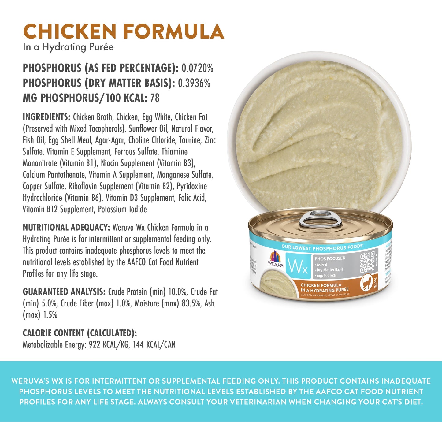 Chicken Formula in a Hydrating Purée