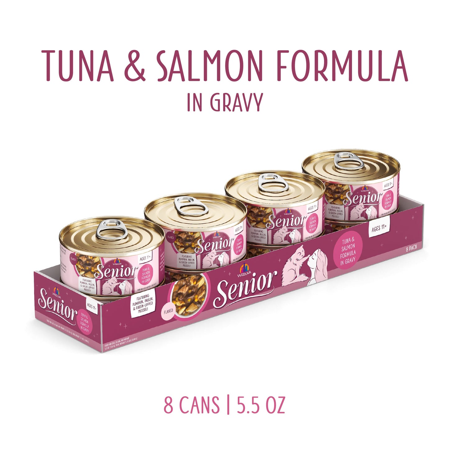 Tuna & Salmon Formula in Gravy