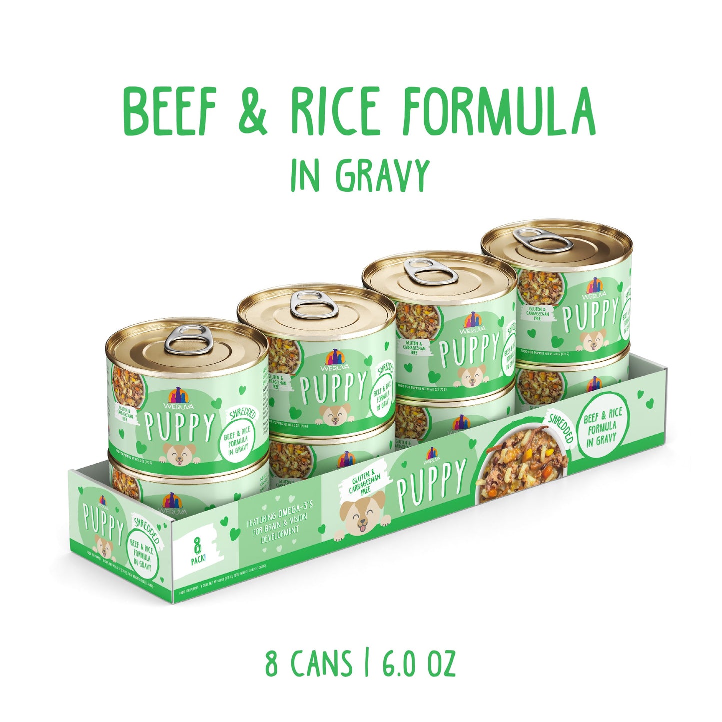 Beef & Rice Formula in Gravy