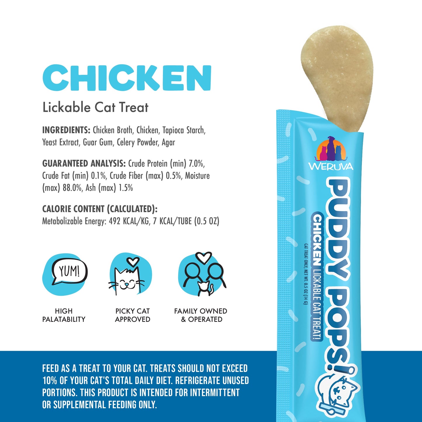 Lickable Chicken Cat Treat