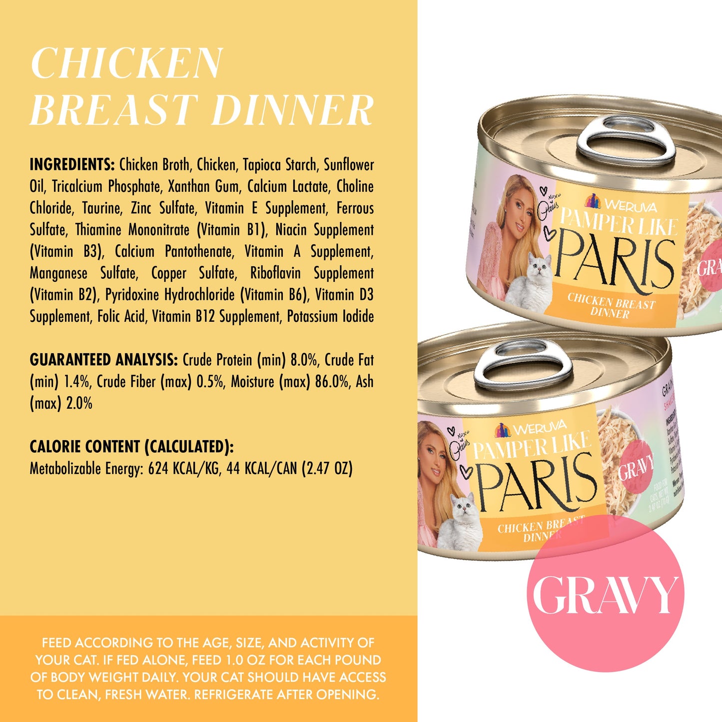 Chicken Breast Dinner in Gravy