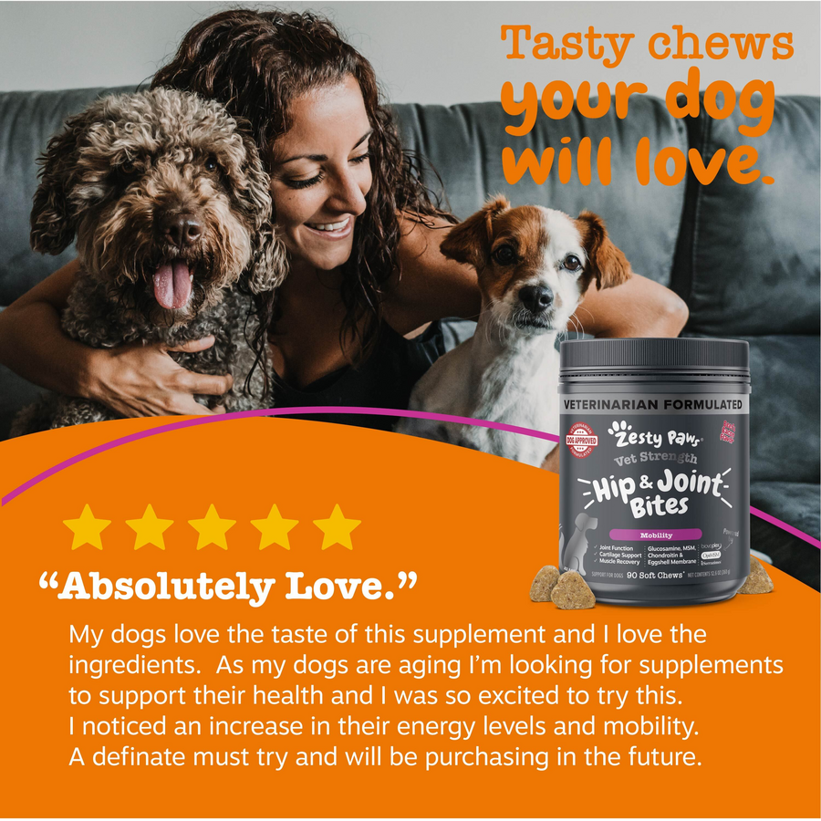 Vet Strength Hip & Joint Bites for Dogs