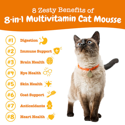 8-in-1 Multivitamin Cat Mousse