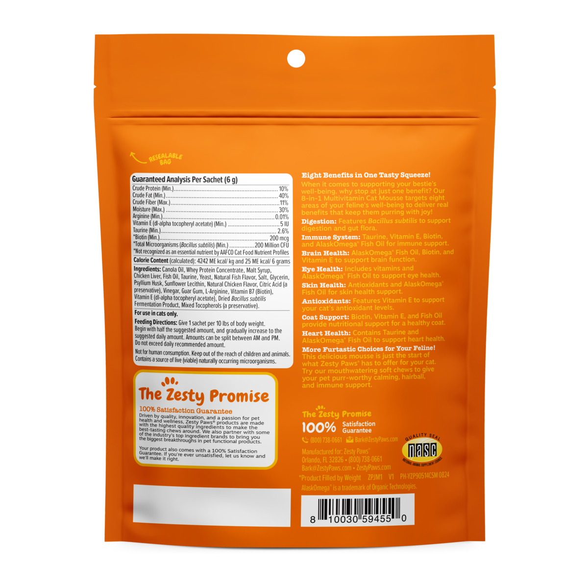 8-in-1 Multivitamin Cat Mousse