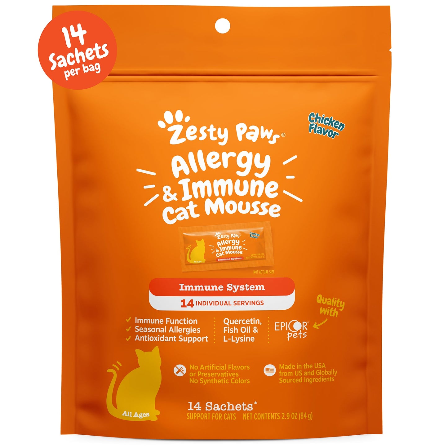 Allergy & Immune Cat Mousse