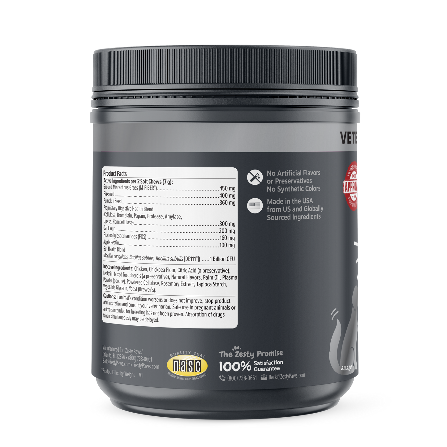 Vet Strength™ Solid Poop Support Bites for Dogs