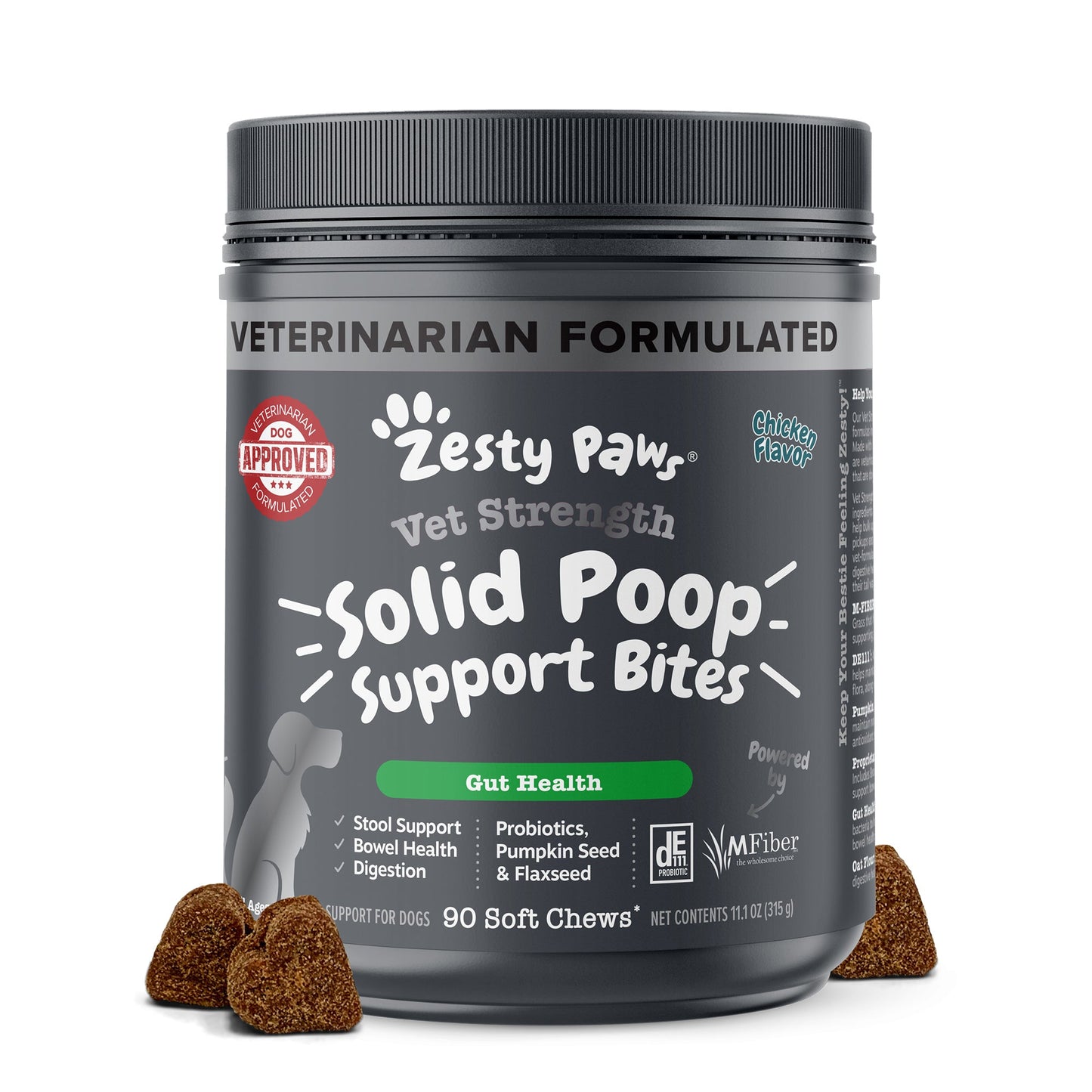 Vet Strength™ Solid Poop Support Bites for Dogs