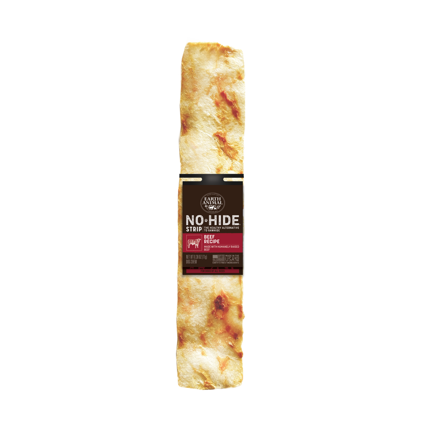 Earth Animal No-Hide Beef Strip Dog Chew