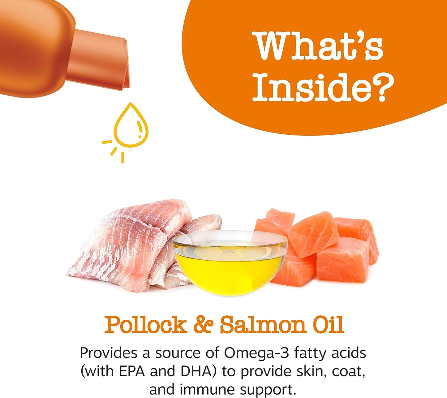 Wild Alaskan Salmon Oil for Dogs & Cats