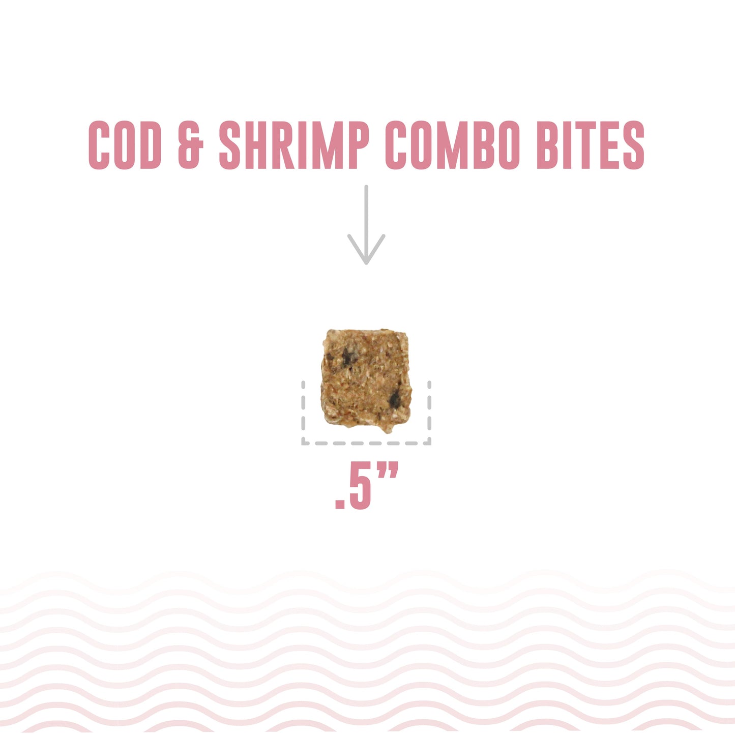 Cod & Shrimp Combo Bites Fish Dog Treats