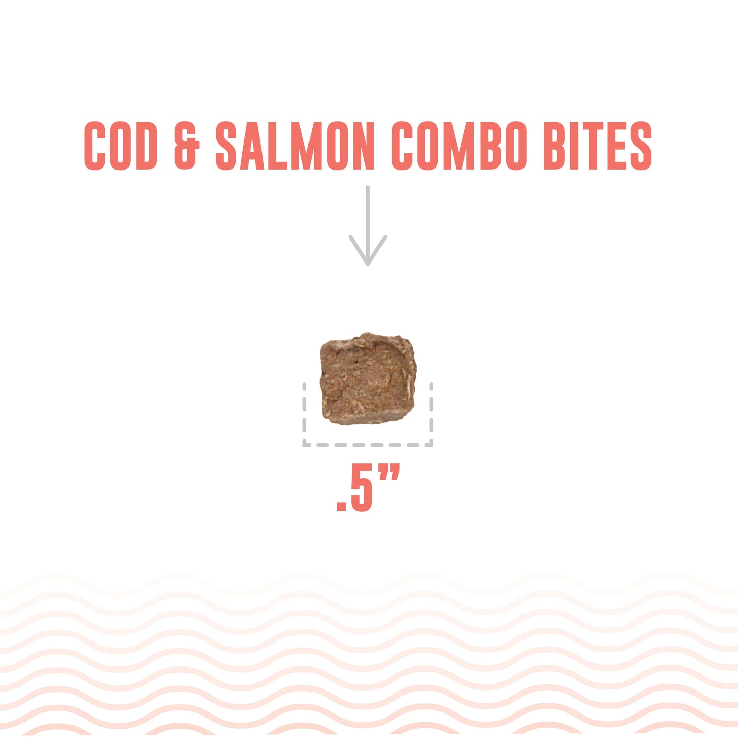 Cod & Salmon Combo Bites Fish Dog Treats