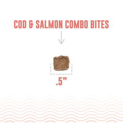 Cod & Salmon Combo Bites Fish Dog Treats