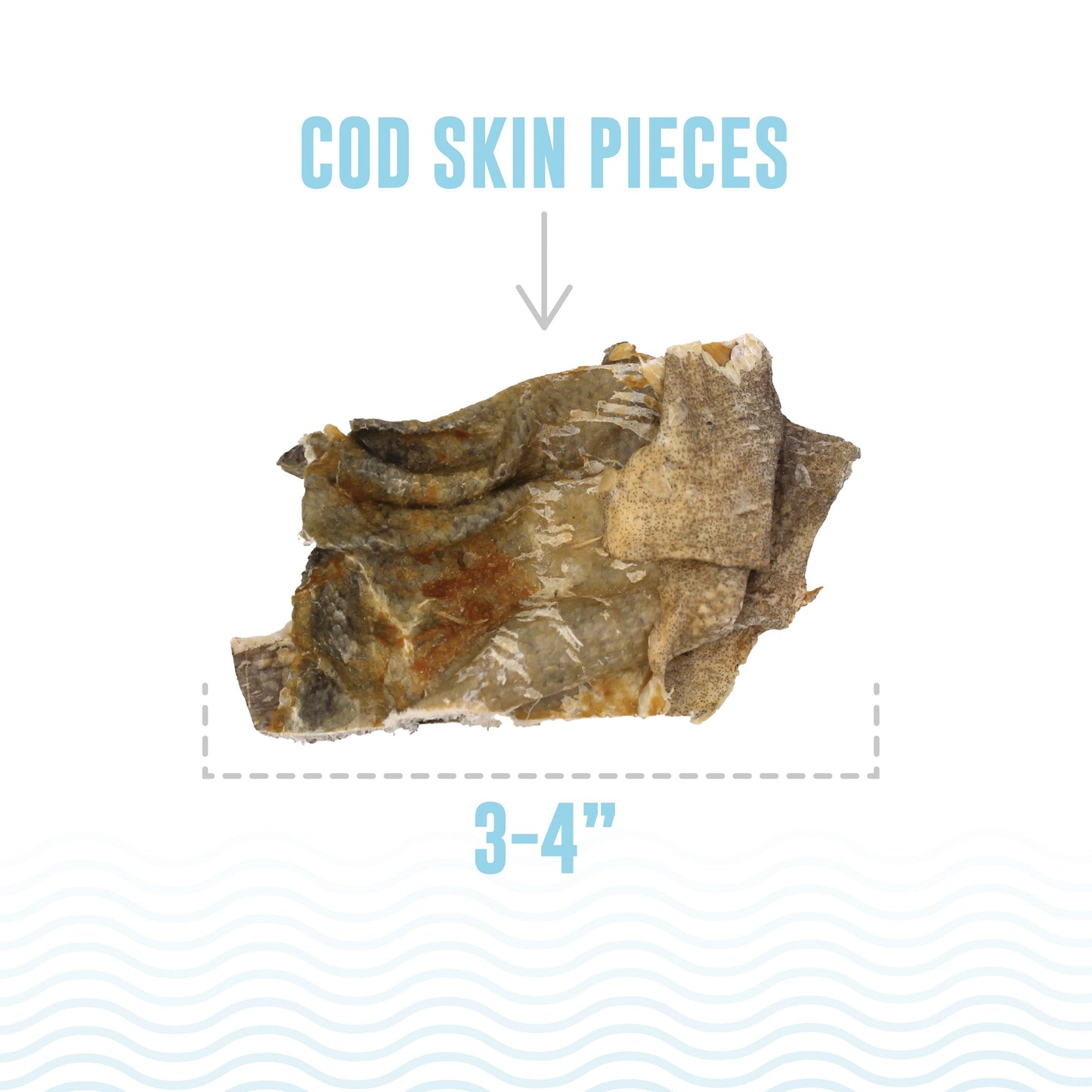 Cod Skin Pieces Dog Treats