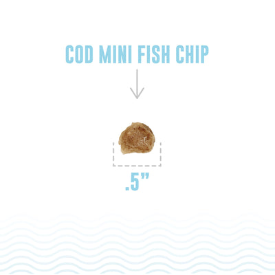 Cod Mini Fish Chips Treats For Training & Small Dogs
