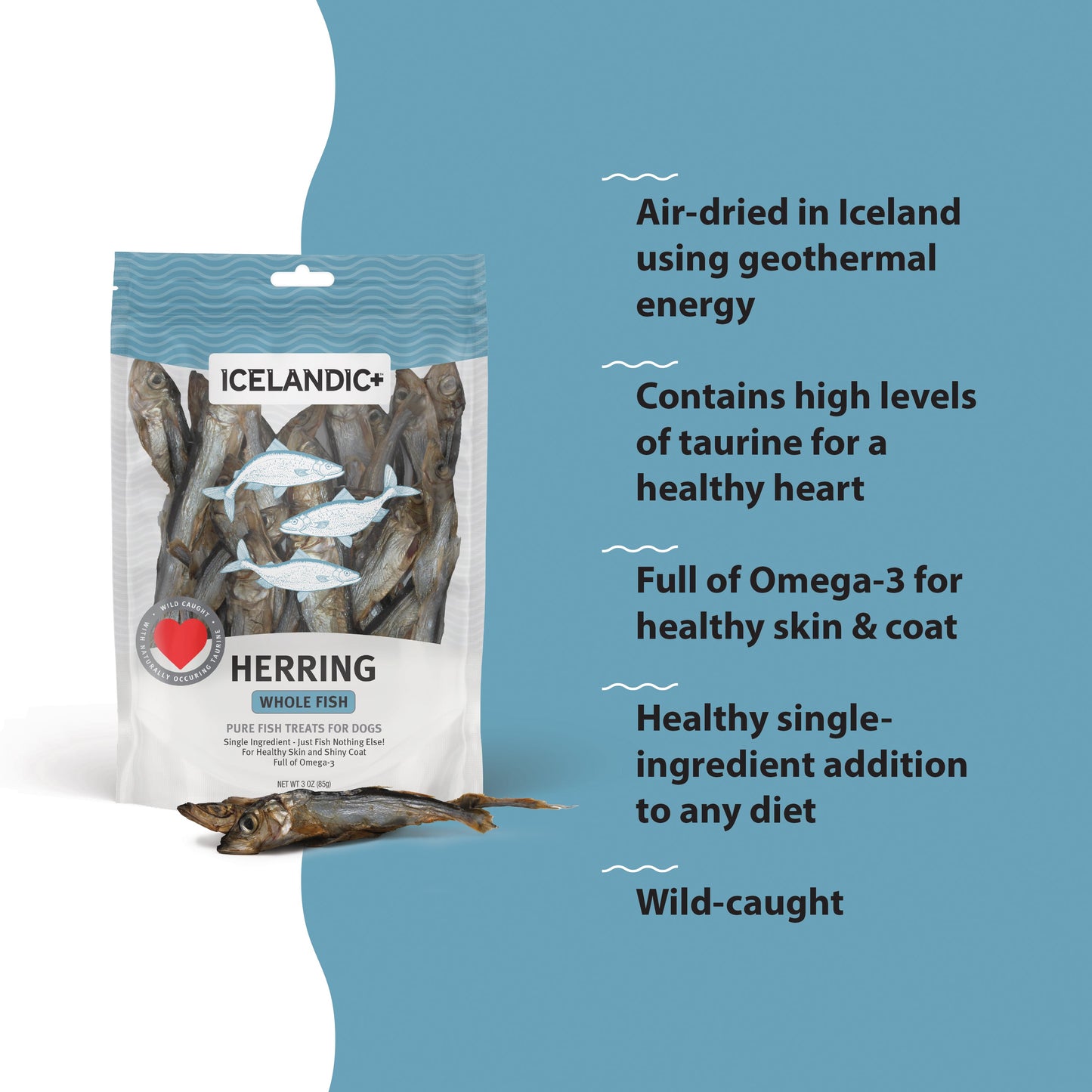 Herring Whole Fish Dog Treats