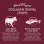 Beef Collagen Dental Chew Wrapped With Cod Skin  8"