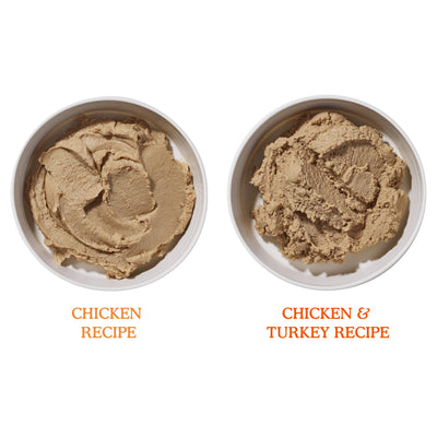 Chicken and Chicken & Turkey Paté