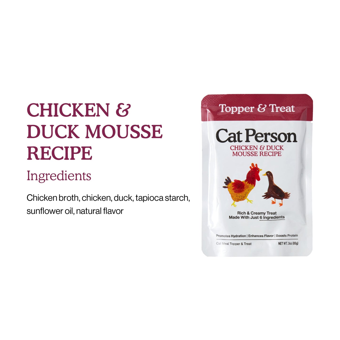 Chicken & Duck Mousse