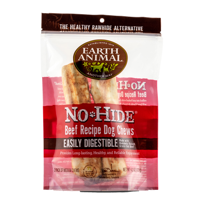 Earth Animal 2-Pack No-Hide Beef Chew Dog Treats