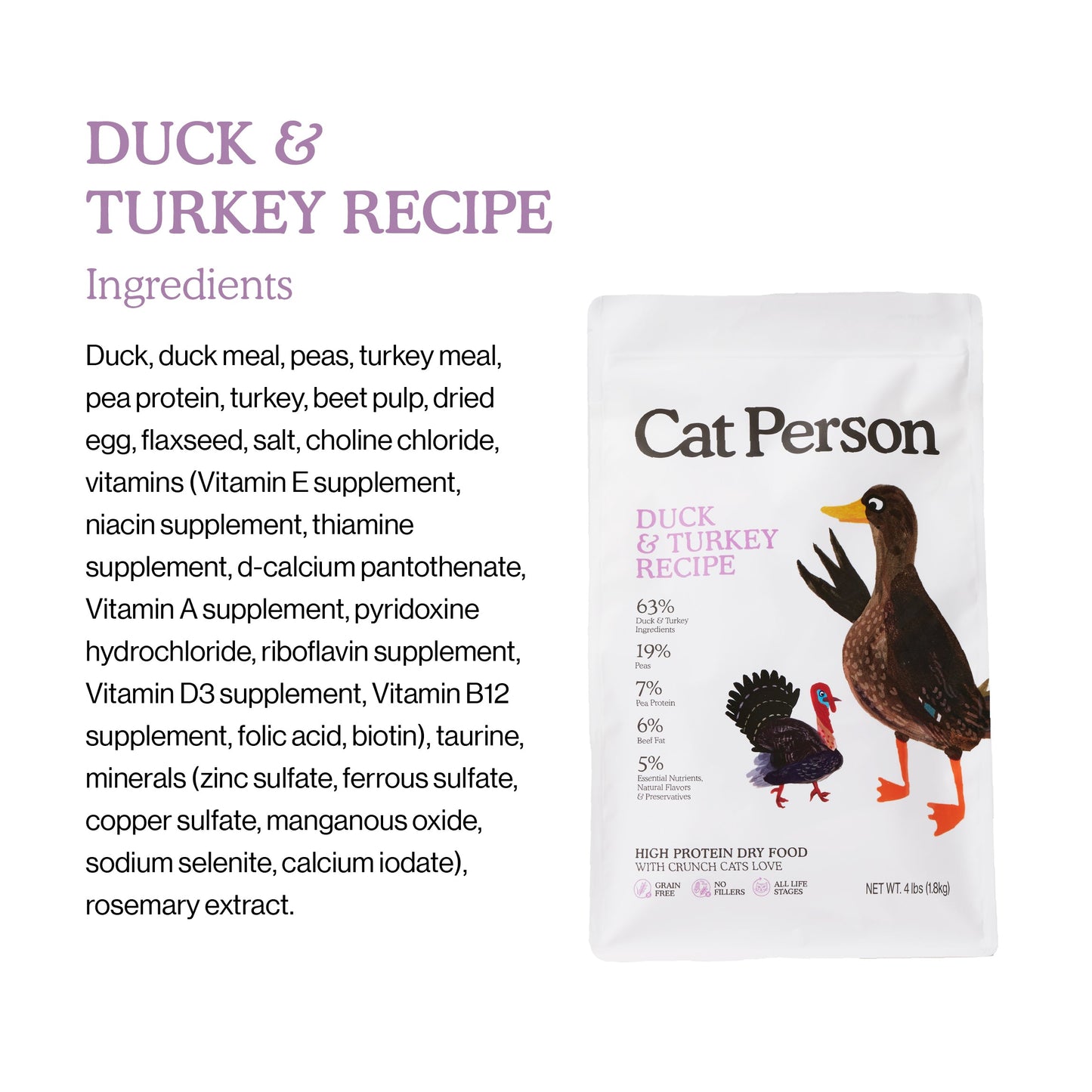 Duck & Turkey