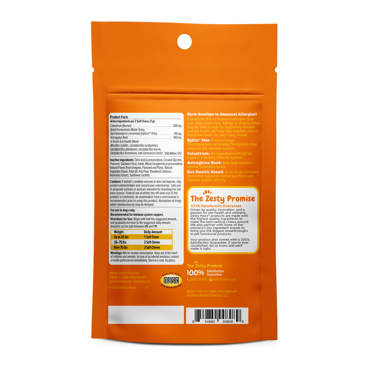 Allergy & Immune Bites for Dogs - 10ct