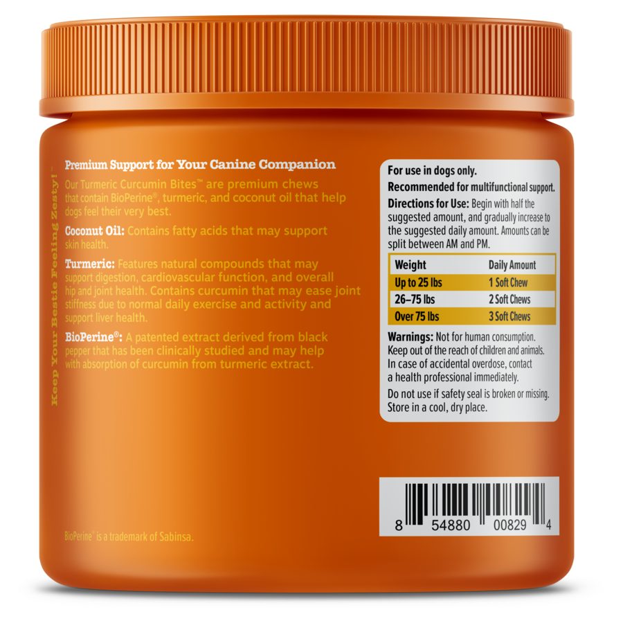 Turmeric Curcumin Bites™ for Dogs