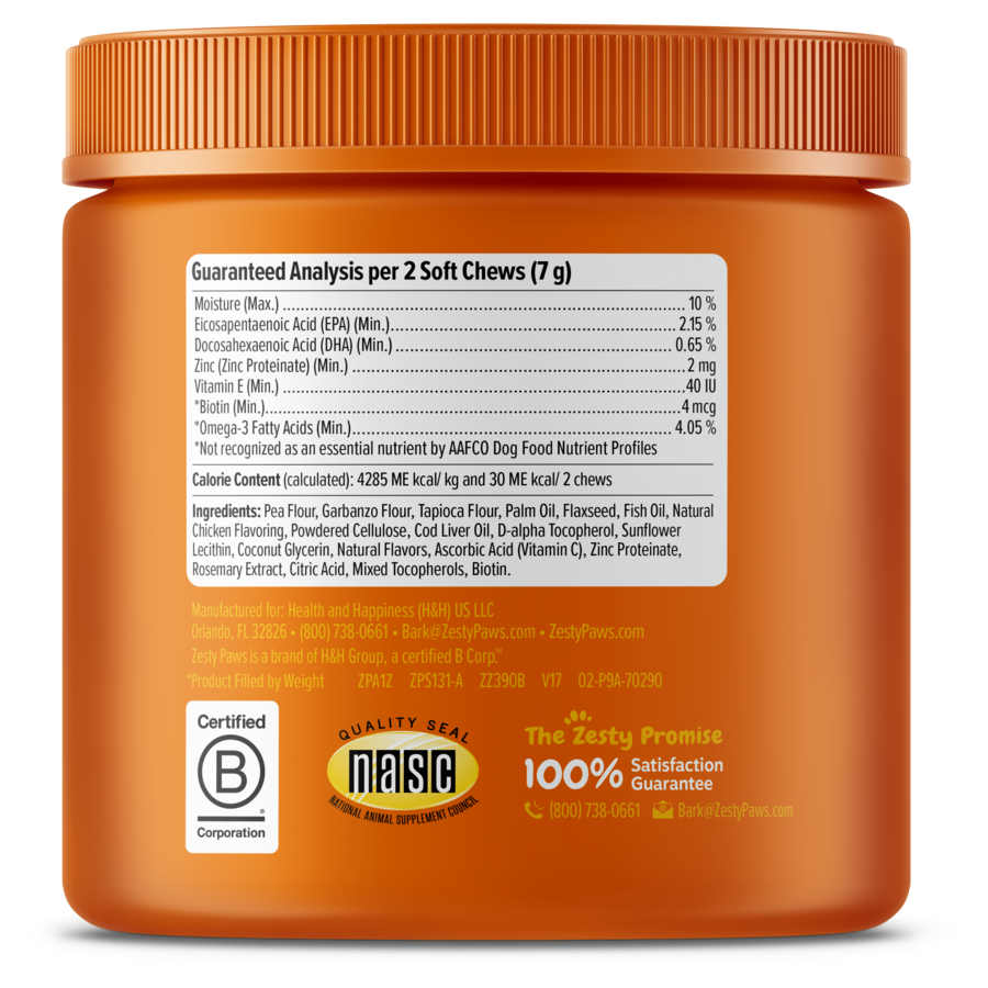 Skin & Coat Bites for Dogs