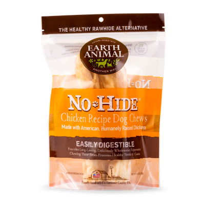 Earth Animal 2-Pack No-Hide Chicken Chew Dog Treats