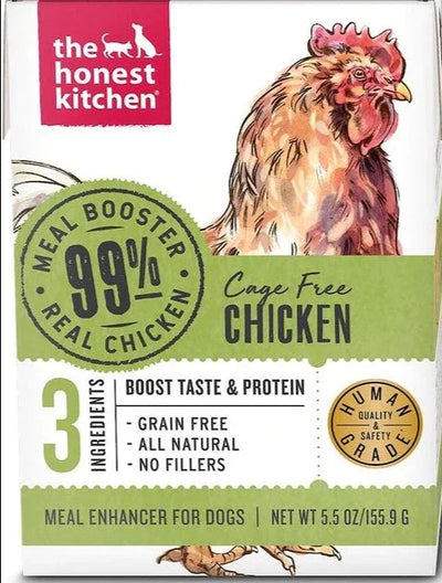 The Honest Kitchen Meal Booster 99% Chicken 5.5-oz, Dog Food Topper