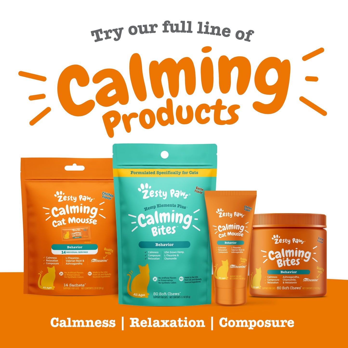 Calming Bites™ for Cats