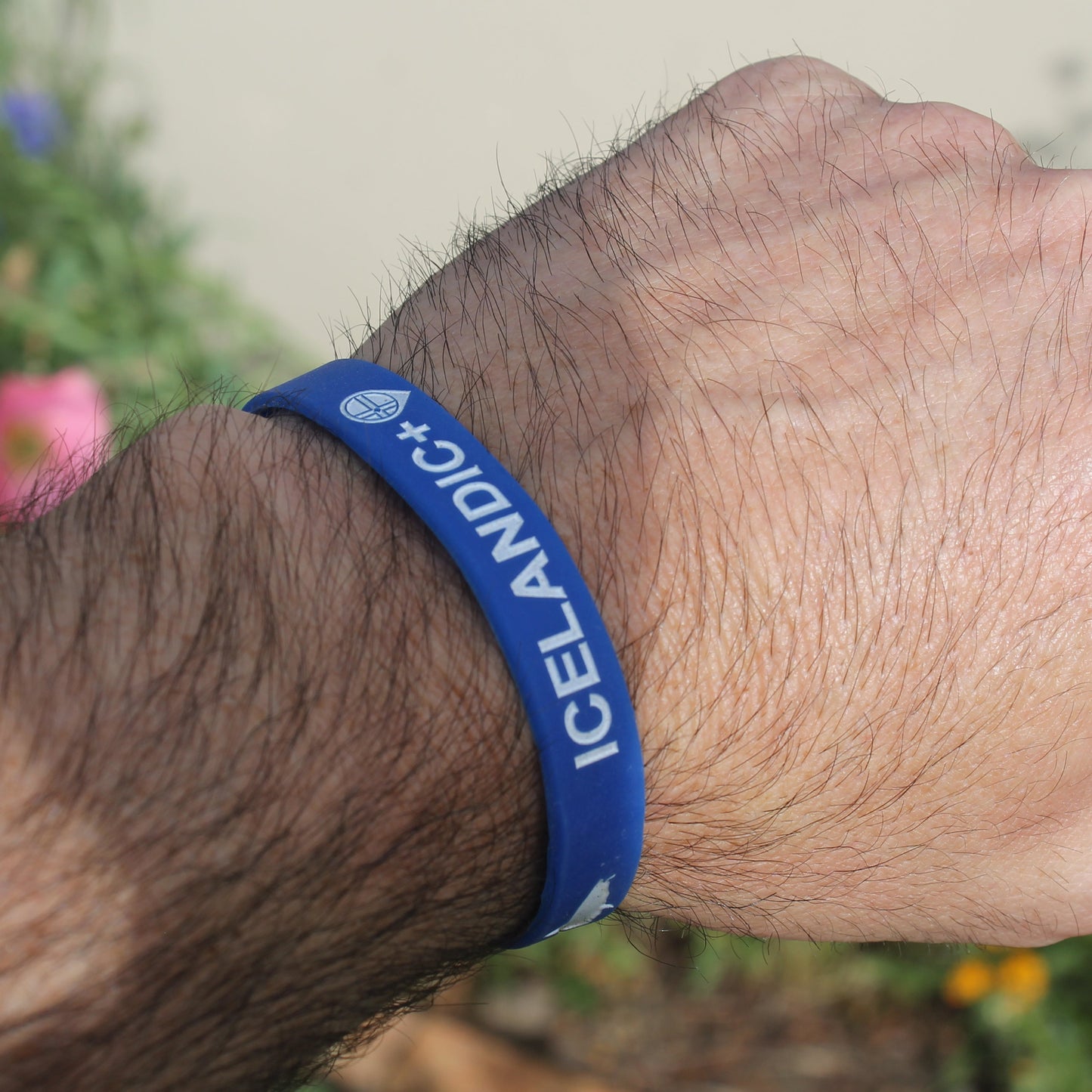 Icelandic+ Blue Wristband for a Cause