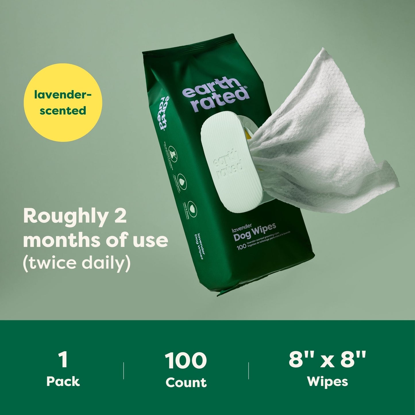 Textured Pet Grooming Wipes