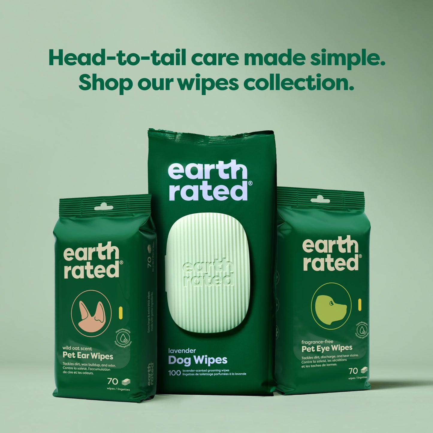 Textured Pet Grooming Wipes