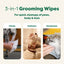 Textured Pet Grooming Wipes