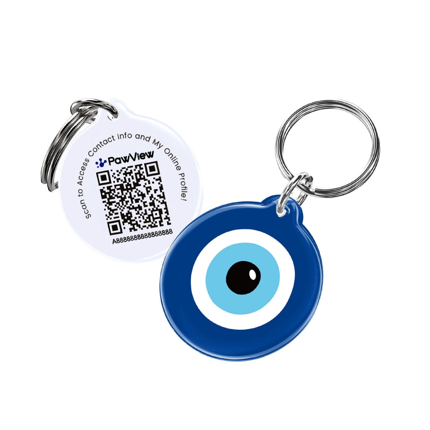 PawView Anti-Loss Smart Pet ID Tag with QR Code TN102 Guradian Series