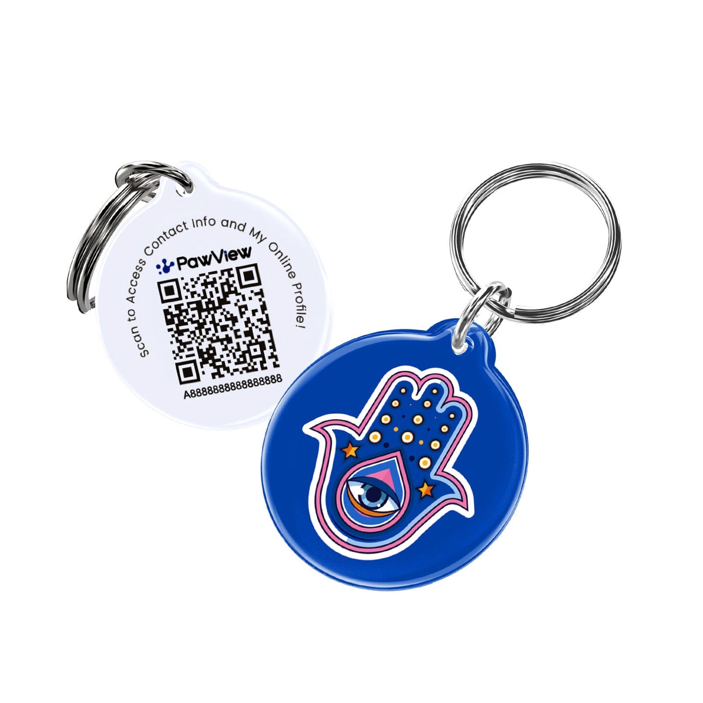 PawView Anti-Loss Smart Pet ID Tag with QR Code TN102 Guradian Series