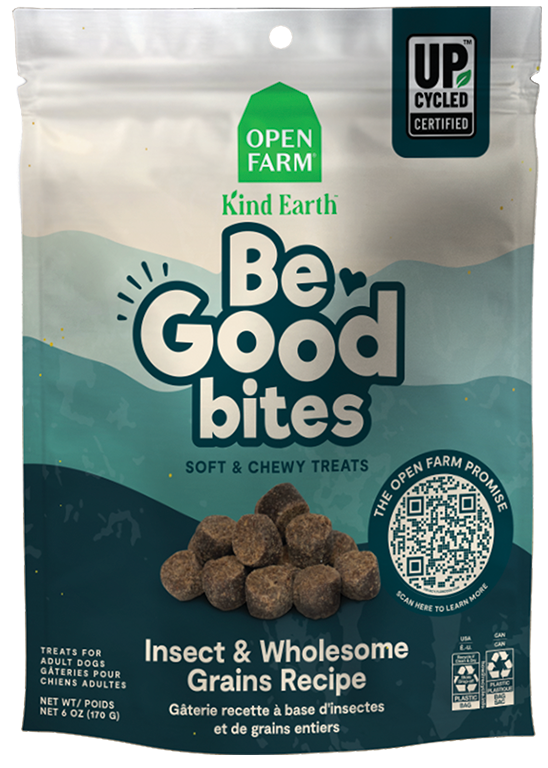 Open Farm Be Good Bites Insect & Wholesome Grain Treats