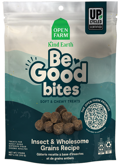 Open Farm Be Good Bites Insect & Wholesome Grain Treats