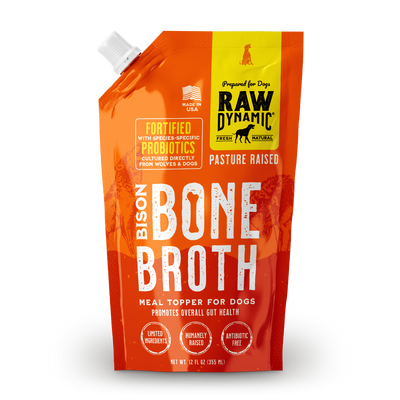 BISON BONE BROTH FOR DOGS