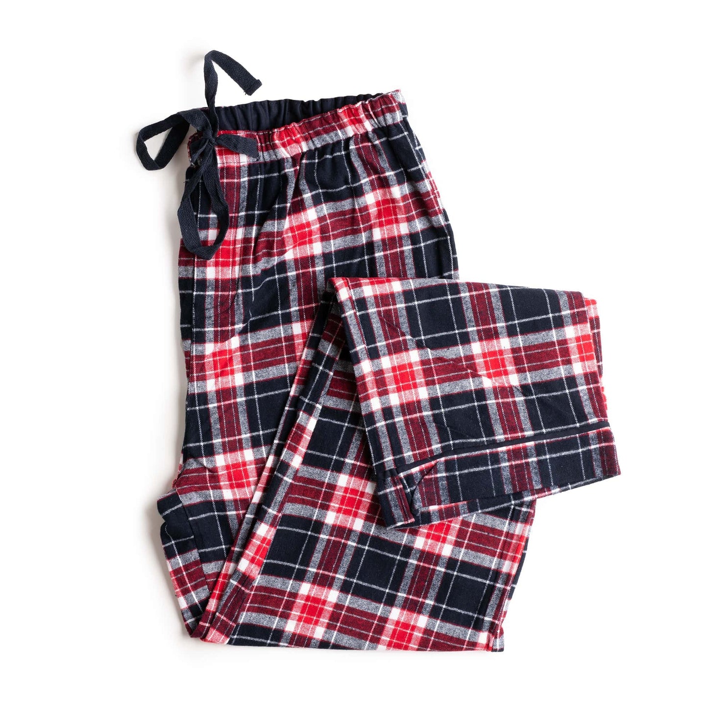 Blue Plaid Flannel Matching Human Pajamas