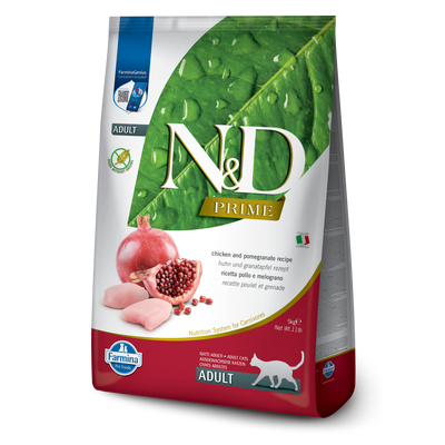 Farmina N&D Prime Grain Free Chicken & Pomegranate Dry Cat Food