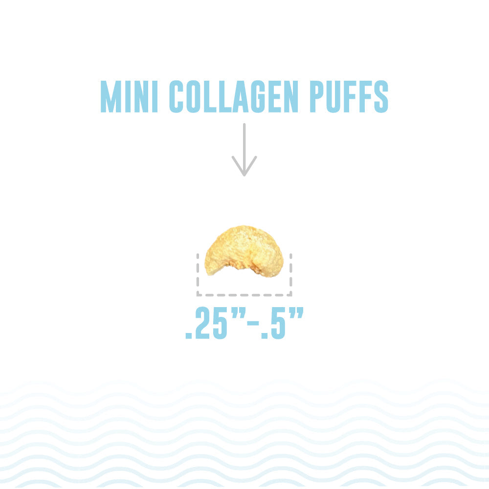Beef Collagen Puffs with Cod Skin Treats for Cats