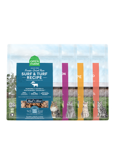 Open Farm Freeze Dried Raw Variety Pack for Cats